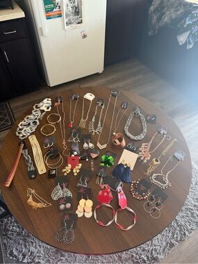 paparazzi Mixed Metal and Black Fashion Jewelry Assortment